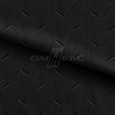 Ткань подкладочная жаккард Р14076-1, чёрный, 85 г/м2, шир. 150 см, 230T - купить в Черкесске. Цена 168.15 руб.