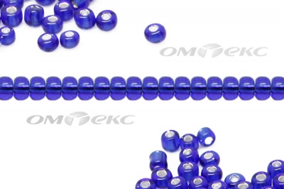 Бисер (SL) 11/0 ( упак.100 гр) цв.28 - синий - купить в Черкесске. Цена: 53.34 руб.