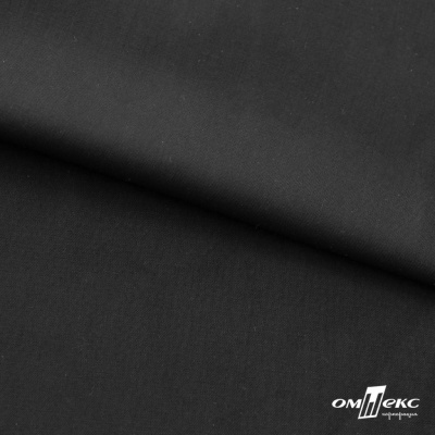 Ткань сорочечная Темза, 80%полиэстр 20%вискоза, 120 г/м2 ш.150 см, цв.черный - купить в Черкесске. Цена 269.93 руб.