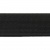 Резинка 25 мм Тканая, 13,75 гр/п.м, (бобина 25 +/-0,5 м) - черная  - купить в Черкесске. Цена: 11.67 руб.