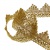 Тесьма металлизированная 0384-0240, шир. 40 мм/уп. 25+/-1 м, цвет золото - купить в Черкесске. Цена: 490.74 руб.