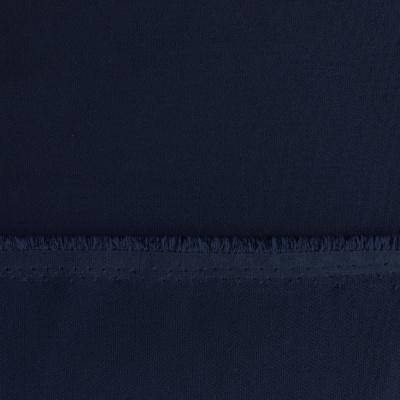 Костюмная ткань "Элис", 220 гр/м2, шир.150 см, цвет т.синий - купить в Черкесске. Цена 308 руб.