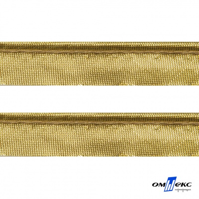 Кант атласный 136, шир. 12 мм (в упак. 65,8 м), цвет золото - купить в Черкесске. Цена: 433.08 руб.