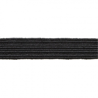 Резинка продежка С-52, шир. 7 мм (20 шт/10 м), цвет чёрный - купить в Черкесске. Цена: 1 338.93 руб.