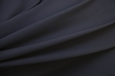 Костюмная ткань с вискозой "Флоренция" 19-4024, 195 гр/м2, шир.150см, цвет т.синий - купить в Черкесске. Цена 491.97 руб.