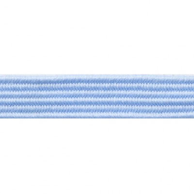 Резиновые нити с текстильным покрытием, шир. 6 мм ( упак.30 м/уп), цв.- 108-голубой - купить в Черкесске. Цена: 155.22 руб.